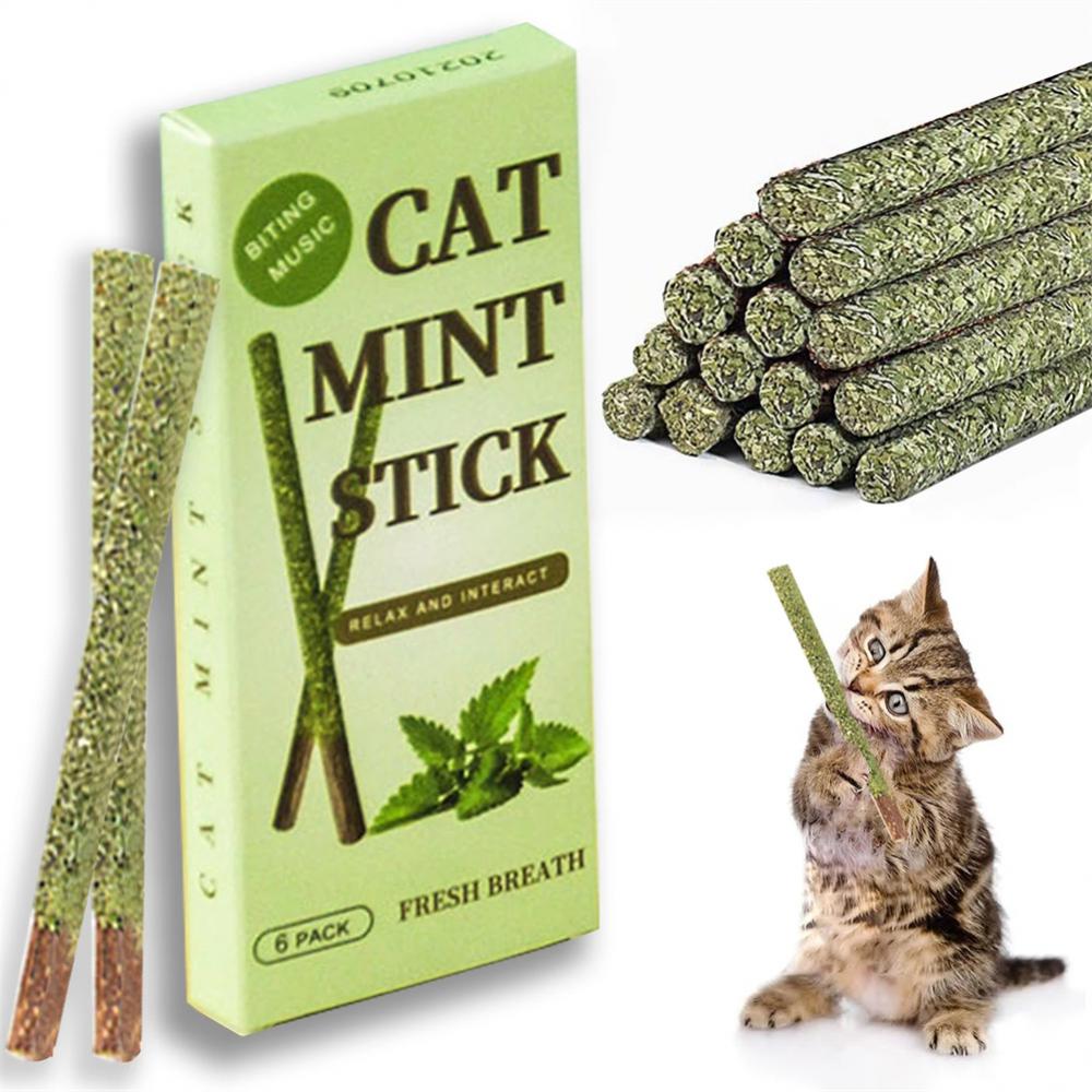 6pk All Natural Catnip Sticks