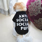 Anti Social Social Pup Designer Shirt