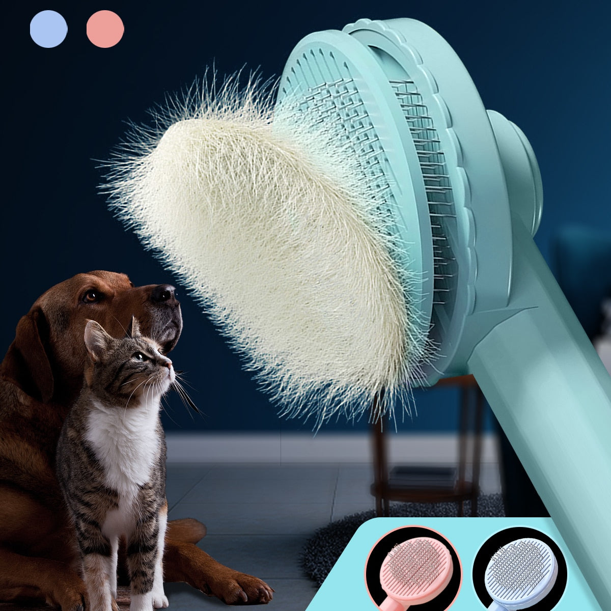 Purr Dreams Pet Hair Brush