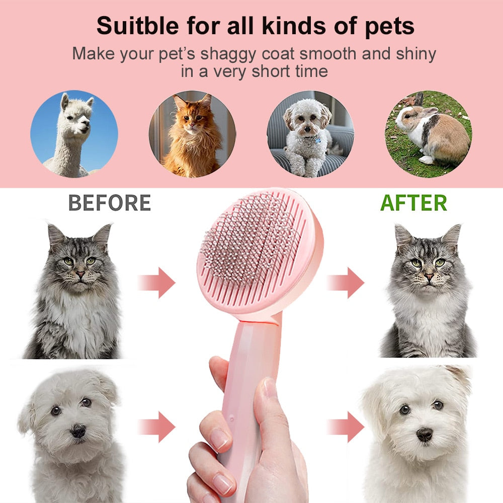 Purr Dreams Pet Hair Brush