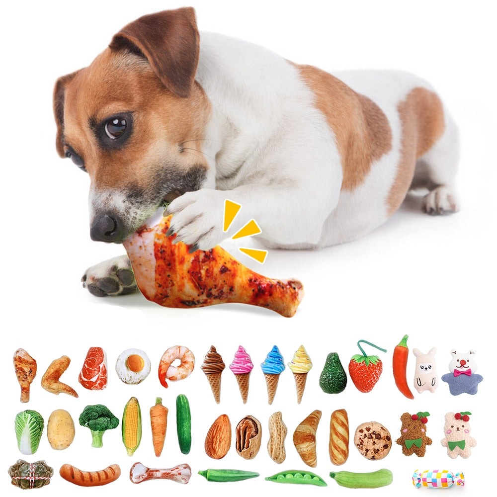 Funny Feast Dog Plushie Toy