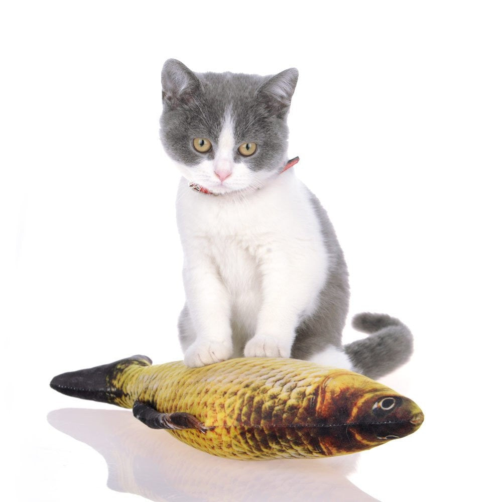 Cat Fish Plush Toy