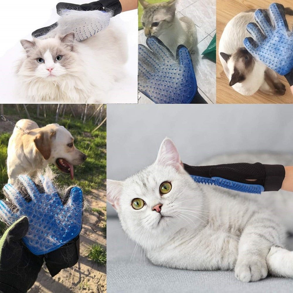 Pet Bathing and Grooming Glove