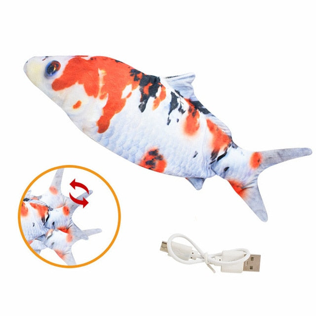 Floppy Fish Dog Interactive Chew Toy